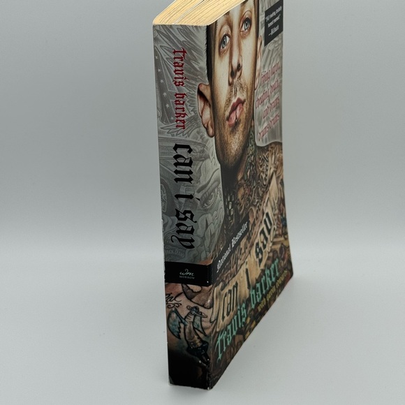 Can I Say by Travis Barker and Gavin Edwards - Paperback - Picture 3 of 3